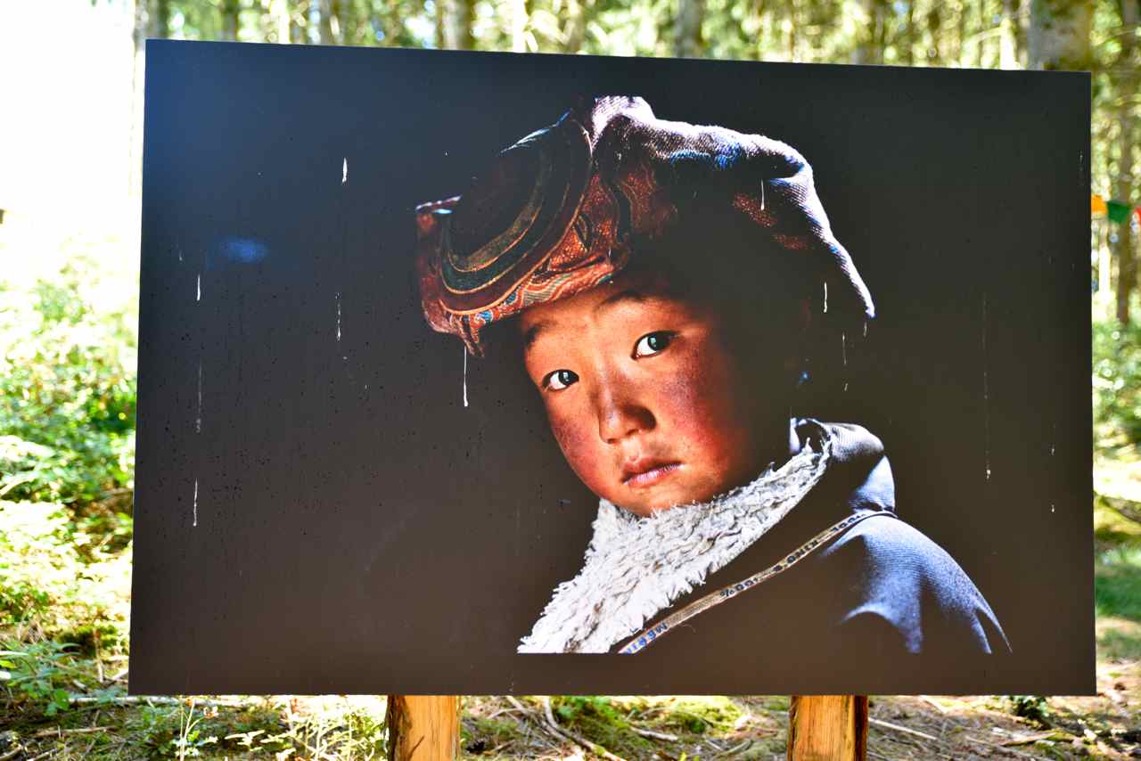 Kunchor Namgyal (6ans) Luhu, région de Sertal, province du Kham-Est du Tibet