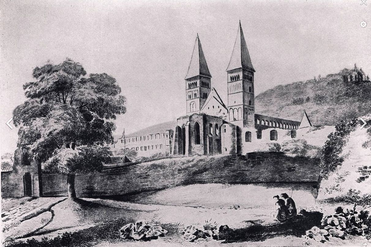 L'abbaye autrefois