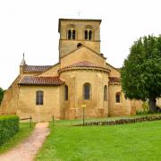 L'église romane St Marcel d'Iguérande dans le Brionnais date du XI°s