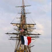 L'Hermione réplique de la frégate de Lafayette qui rejoignit l'Amérique en 1780