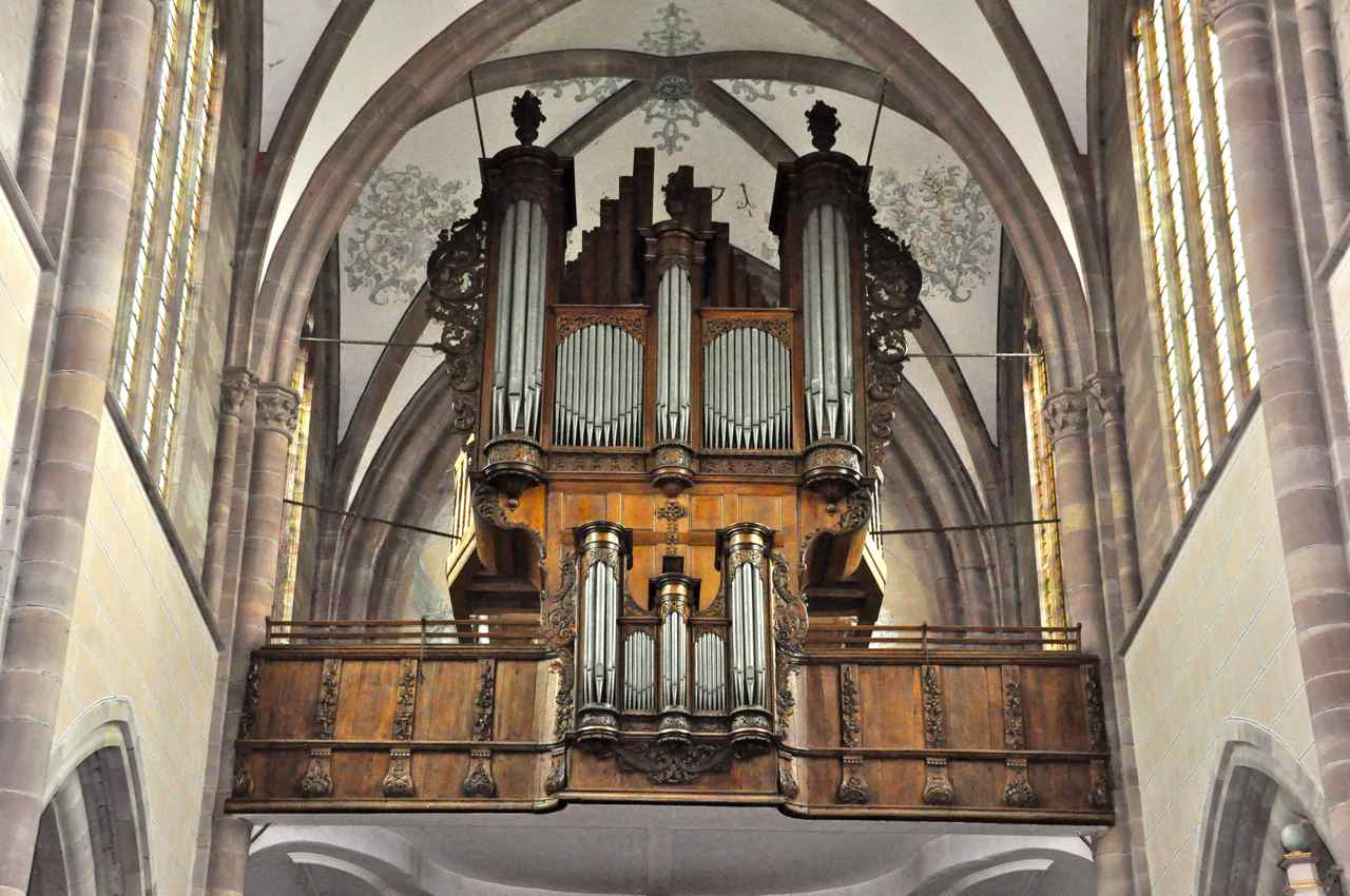 L'orgue d'André Silbermann date de 1710