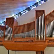 L'orgue de choeur  a été construit en 1973 par W.MEURER et G. BOIS