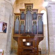 L'orgue du facteur d'orgues Didier Chanon  est inauguré en 1982