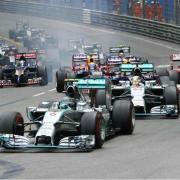 La catégorie reine, les F1 et aux avant-postes les Mercedes