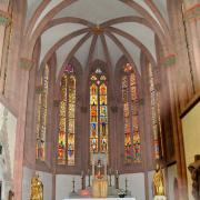 La collégiale possède, après la cathédrale de Strasbourg,...