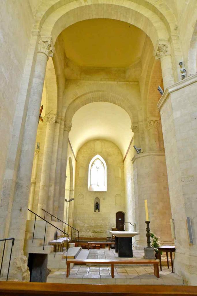 La coupole sur trompes de la croisée  du transept-Transept sud