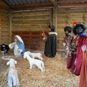 La crèche place des Six Montagnes Noires