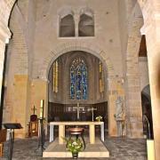 La croisée de transept et le choeur