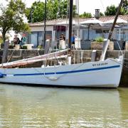 ...la Flèche de 1954 qui était destiné à la pêche et à l'ostréiculture...