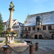 La fontaine au lion et la 