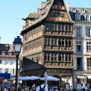 La Maison Kammerzell, de type Renaissance rhénane, bâtie au XV° siècle