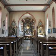 La nef de l'église saint Martin