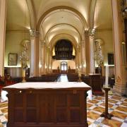 La nef et l'orgue vus depuis le choeur