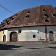 La partie arrière de la maison aux Dîmes