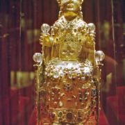 La pièce maitresse du Trésor, la statue reliquaire de Sainte-Foy