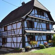 La savante géométrie de la maison sundgauvienne traditionnelle......