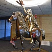 Lady Godiva-Original Bronze sculpture- de Salvador DALI