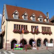 Le bâtiment de la Laub (Halle), érigé en 1503, servait de marché