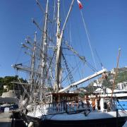 Le Belem à coque en acier est mis à l'eau à Nantes en 1896...