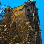 Le clocher de la collégiale St Martin