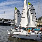 Le cours de voile est terminé