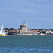 Le fort Louvois, vu depuis la Citadelle de l'Île d'Oléron...