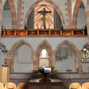 Le jubé séparait les fidèles du choeur (Le profane du Sacré)