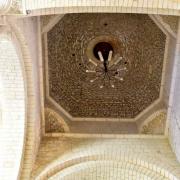 Le plafond de la croisée du transept