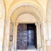 Le portail d'entrée de la basilique