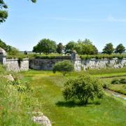 Les courtines d'une hauteur de 11 m, servaient de liaison entre les bastions