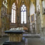 ...les gisants de Charles Ier de Bourbon et d'Agnès de Bourgogne
