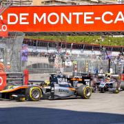 Les GP2 se bousculent au virage de la Rascasse