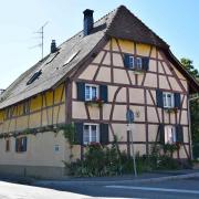 Les maisons alsaciennes son caractérisées par leurs poutres obliques