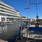 Les Melge 20 sont amarrés devant le Yacht Club de Monaco