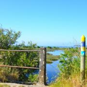 Les pélerins de Compostelle passent par le chemin du littoral