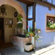 Maison vigneronne transformée en hôtel