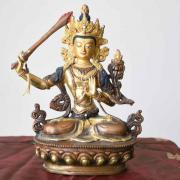 Manjousrhi l'épée flamboyante tranche l'ignorance