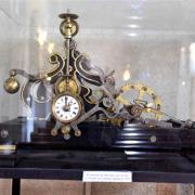 Mécanisme de l'horloge du clocher datant de 1895