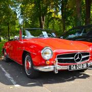 Mercedes coupé, 2 portes