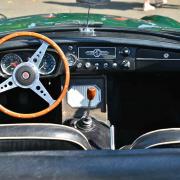 MGB cabriolet-intérieur