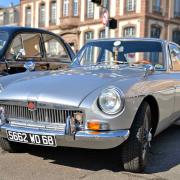 MGB Type MKI équipée de belles roues à rayon