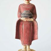 Moine tibétain. Dhunana geste de l'équilibre intérieur