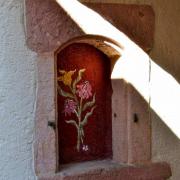 Niche à l'intérieur de l'entrée de l'hôtel