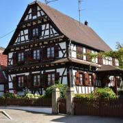 ...ou des rouges sang des maisons plus anciennes voire médiévales