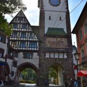 Tour-porte de Souabe (Schwabentor) point de passage le plus ancien