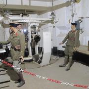 Salle des 2 lanceurs de bombes de 17 à 19 kg