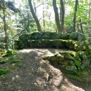 Le banc des Princesses au dessus du château du Hagueneck