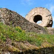 L'oeil de la Sorcière, vestige d'une partie du donjon