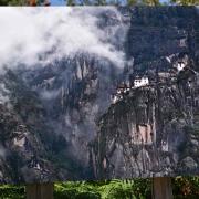 Paro Taktsang (La tanière du Tigre) au Bouthan est l'un des sites les plus sacrés...