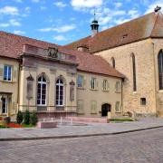 Parvis réaménagé du couvent des Récollets